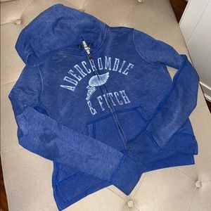 Abercrombie and Finch hoodie zipper